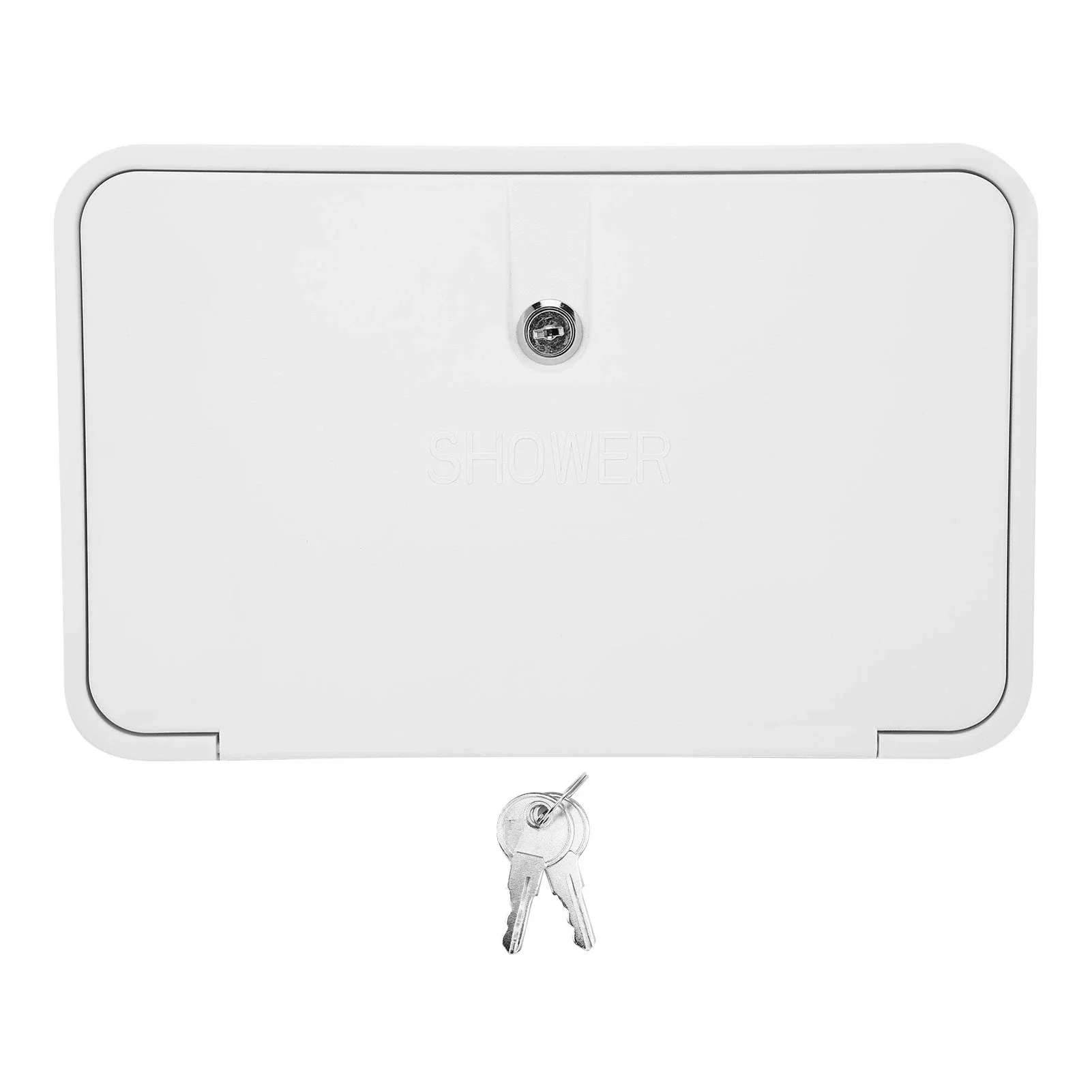 RV Exterior Shower Box Kit with Lock for Boat Camper Motorhome - Image 14