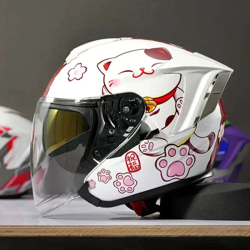 Ryzen RO-5 Unisex Half Motorcycle Helmet - Image 24