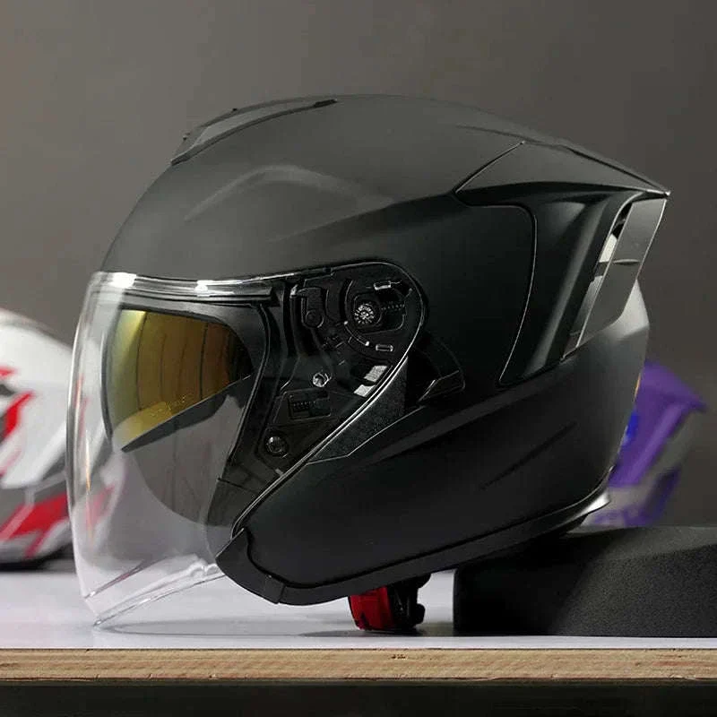 Ryzen RO-5 Unisex Half Motorcycle Helmet - Image 28