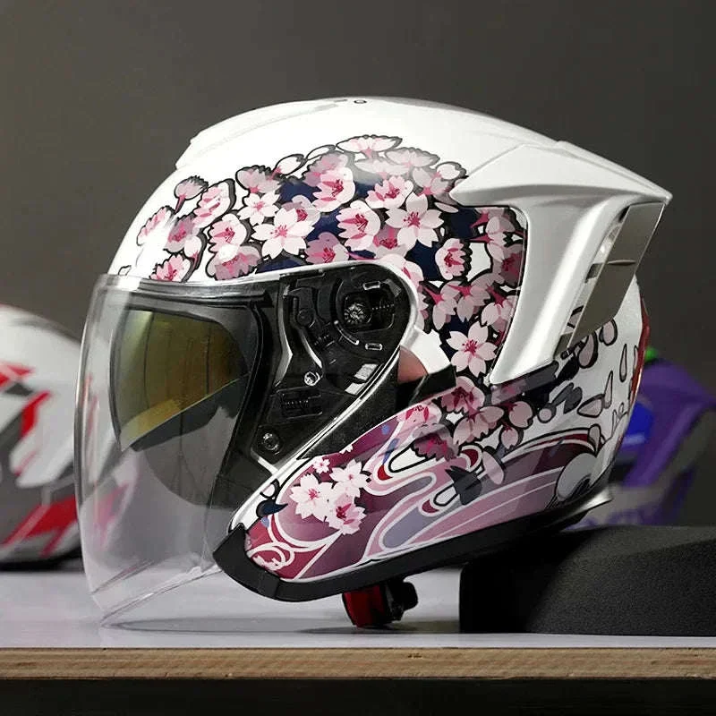 Ryzen RO-5 Unisex Half Motorcycle Helmet - Image 31