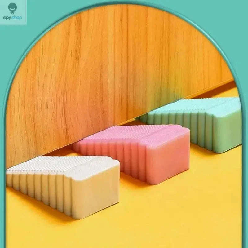 Safety Silicone Door Stopper for Stable, Quiet Door Control - Image 2