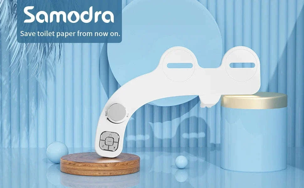 Button Bidet Non-Electric Dual Nozzle Toilet Attachment - Image 8