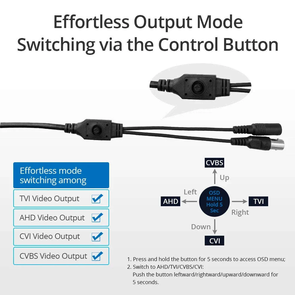 1080P Outdoor Bullet Security Camera with 100ft Night Vision - Image 5