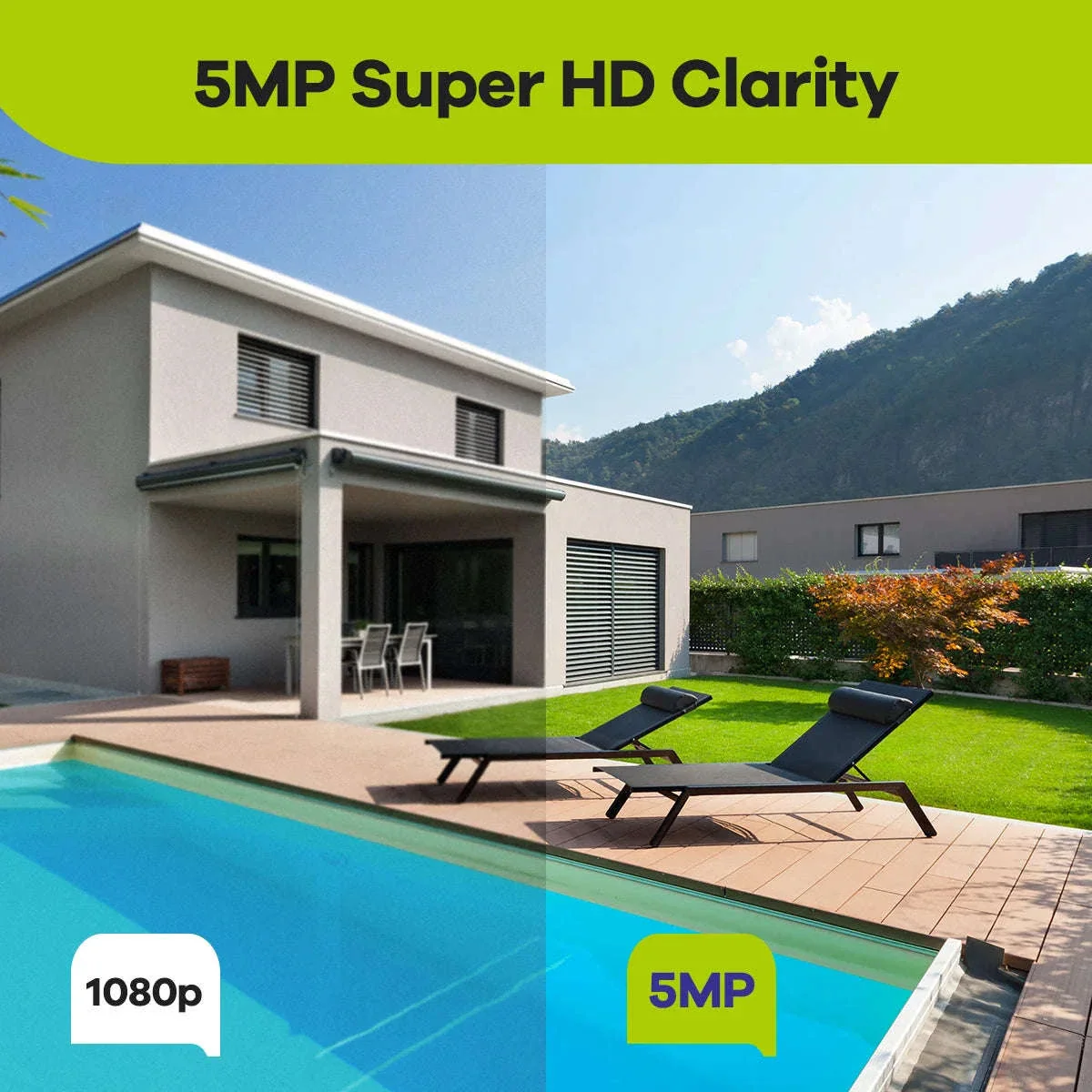 SANNCE 5MP PoE Security Camera System with 16CH NVR - Image 9