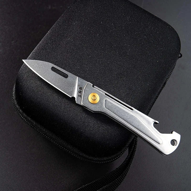 SANRENMU 431S Folding Pocket Knife for Everyday Carry - Image 23