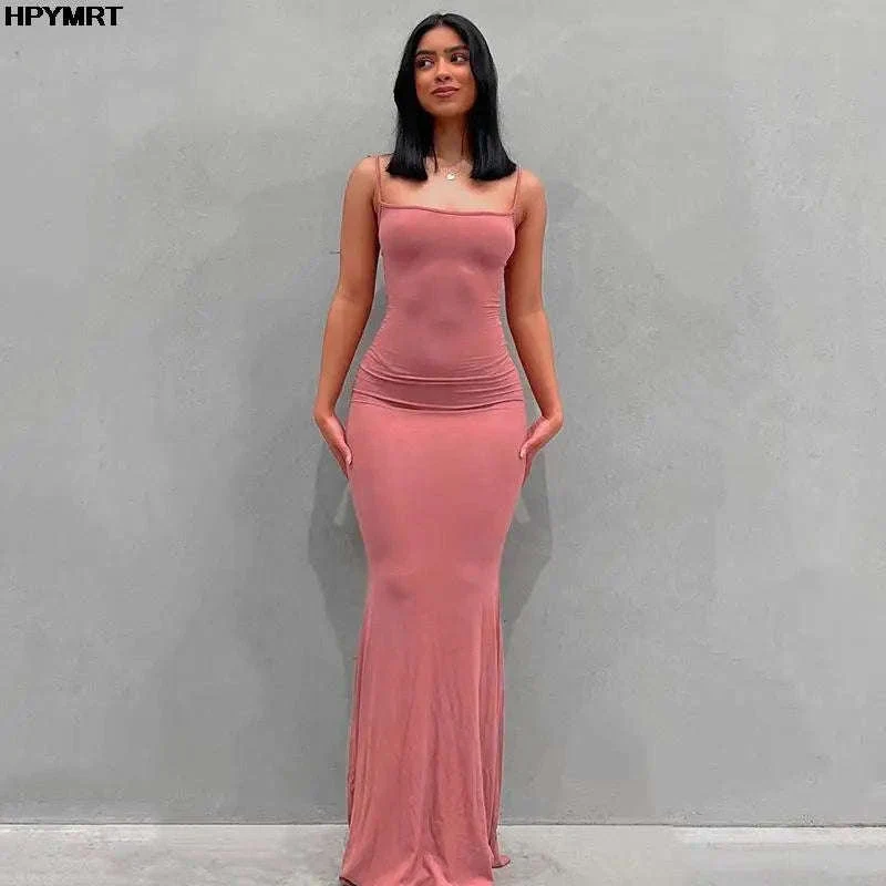 Satin Slip Backless Maxi Dress for Women - Image 13