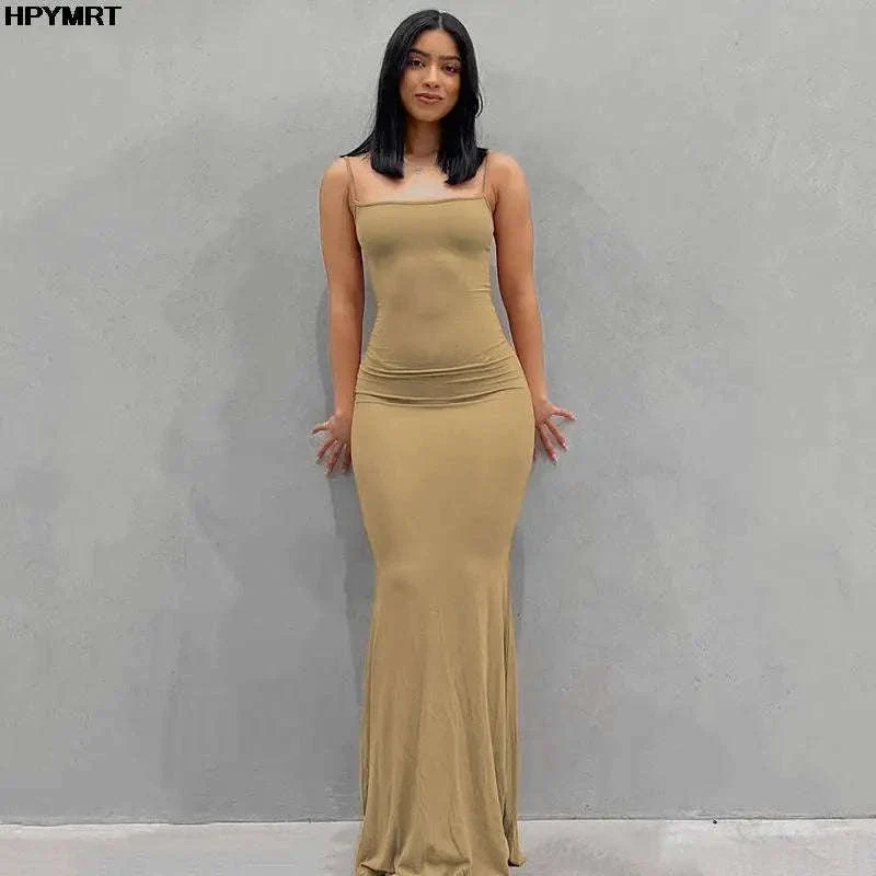 Satin Slip Backless Maxi Dress for Women - Image 8