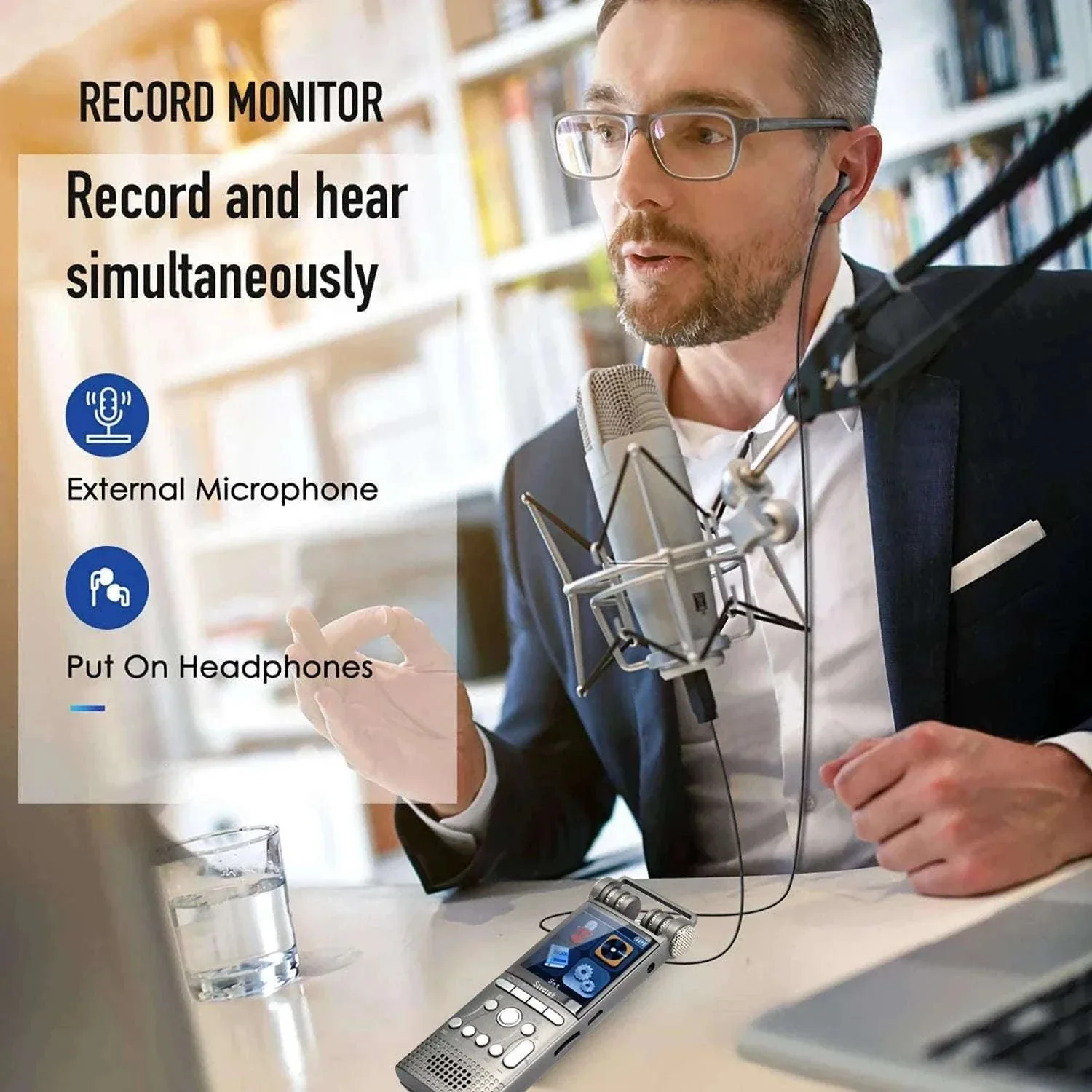 Voice Activated USB Pen Audio Recorder with Playback - Image 6