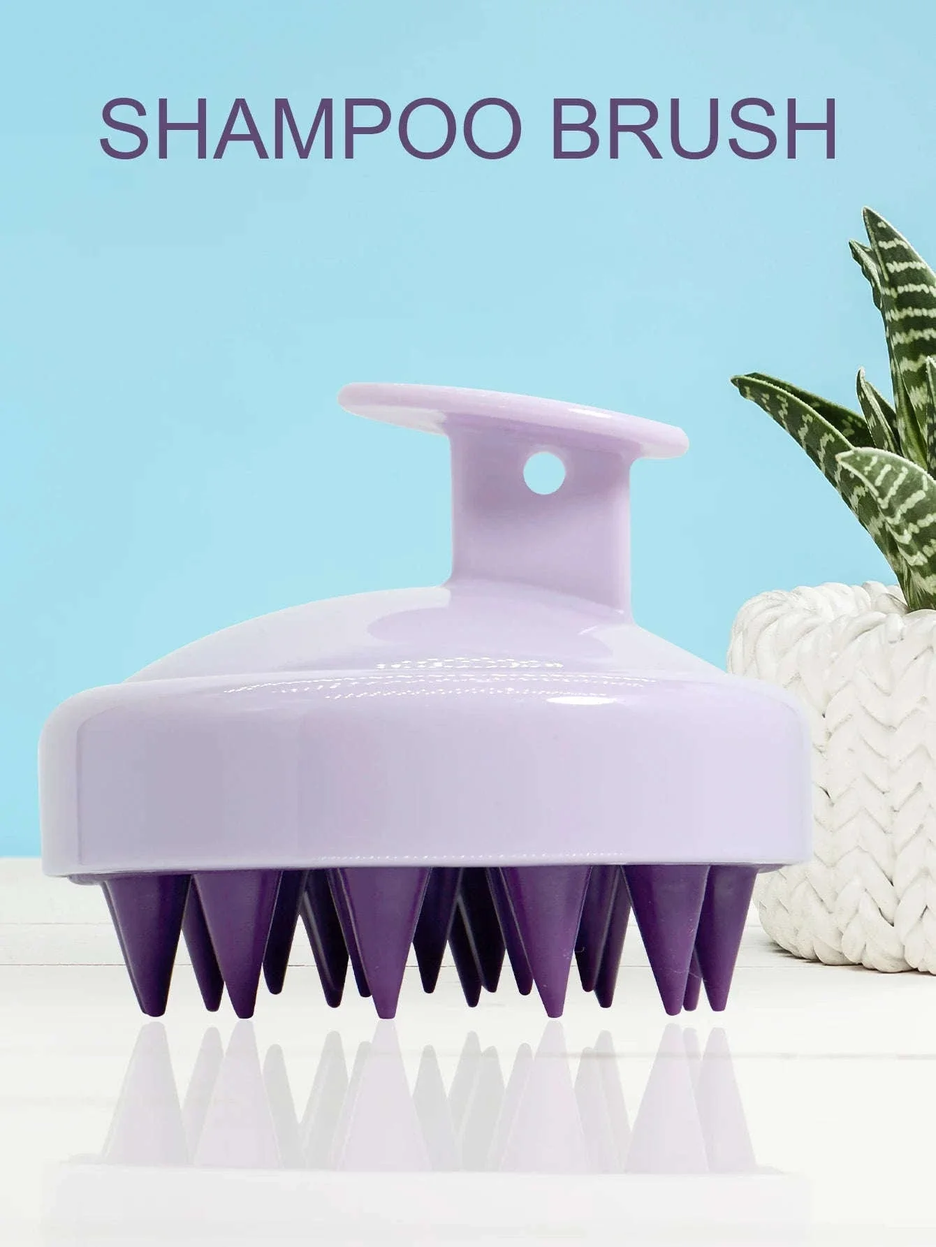 Silicone Scalp Massager Brush for Hair, Scalp & Body Care - Image 12