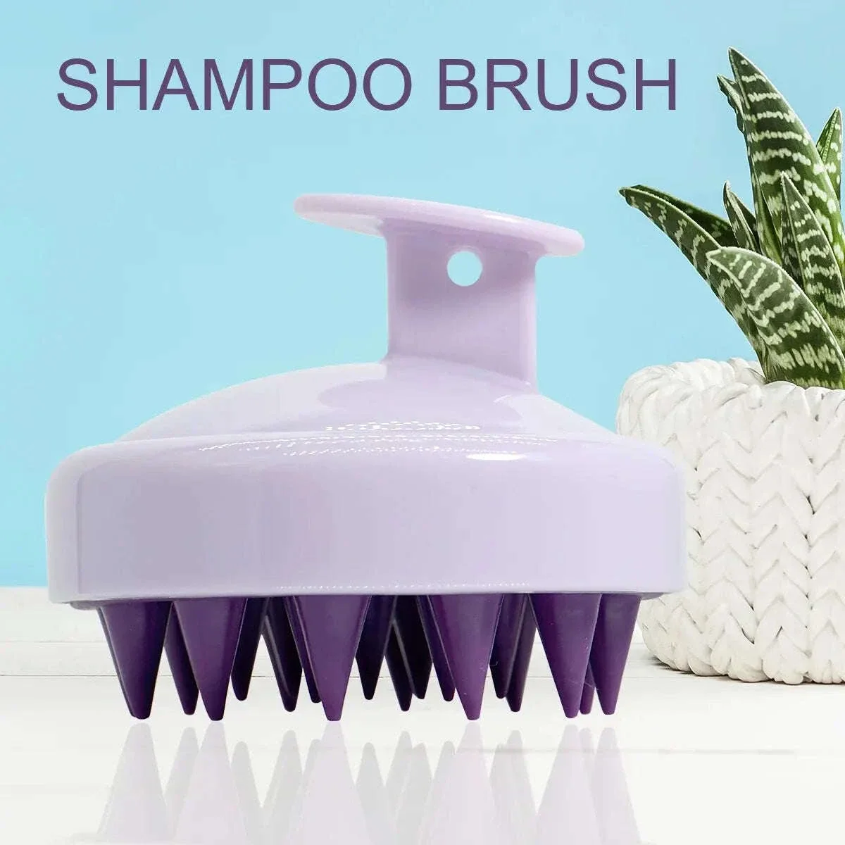 Silicone Scalp Massager Brush for Hair, Scalp & Body Care - Image 22