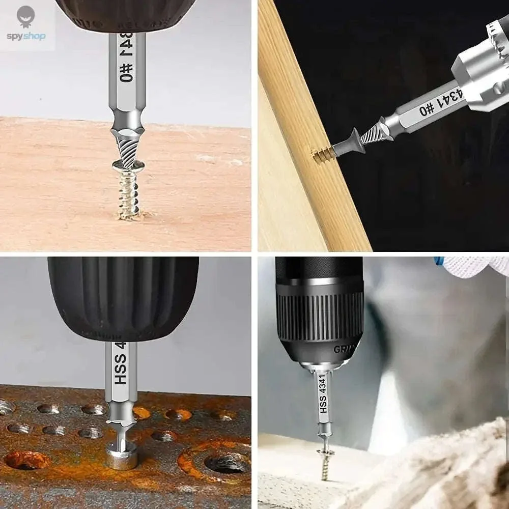 Damaged Screw Extractor Set for Stripped Screw Removal - Image 6