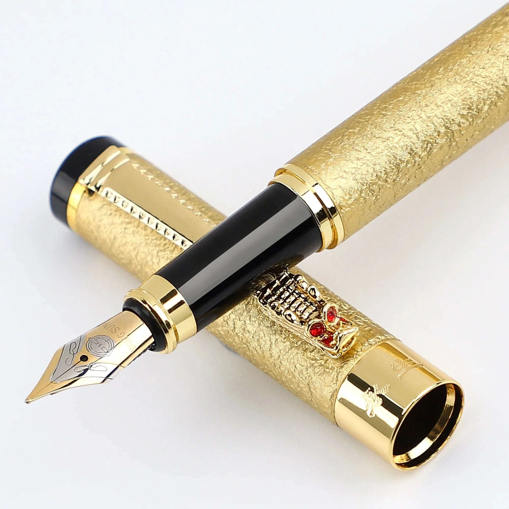 Scrub Metal Fountain Pen with 0.5mm Iridium Nib - Image 11