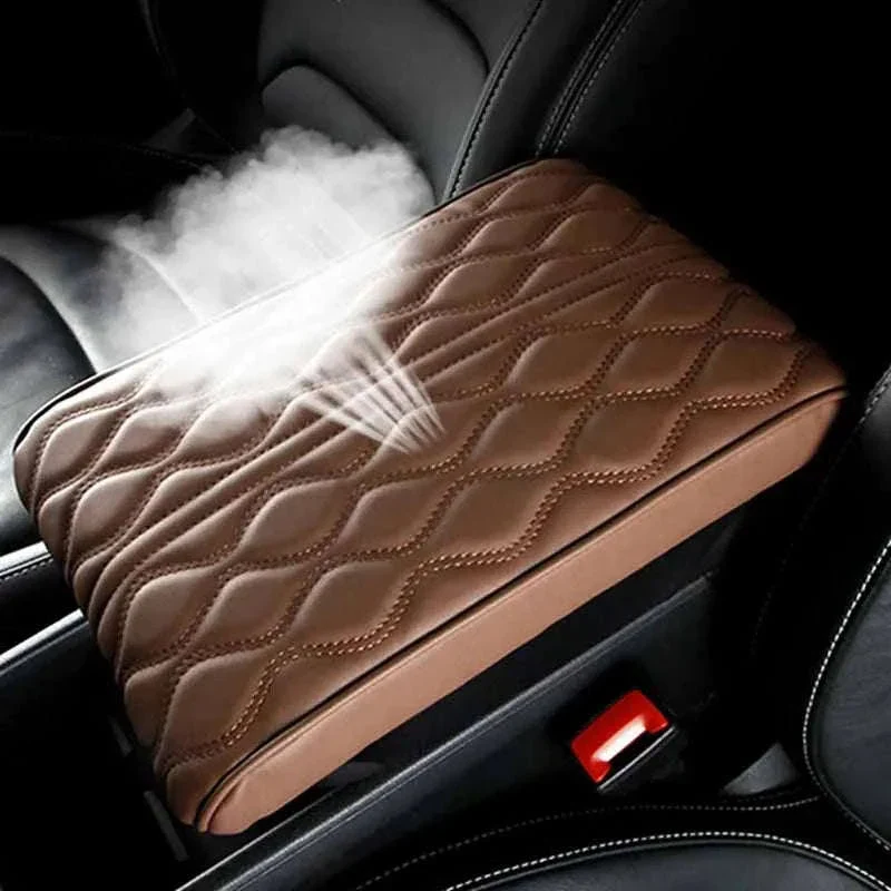 Car Armrest Box Cushion Memory Foam Console Cover - Image 4