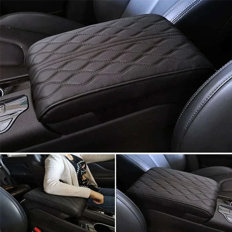 Car Armrest Box Cushion Memory Foam Console Cover - Image 5