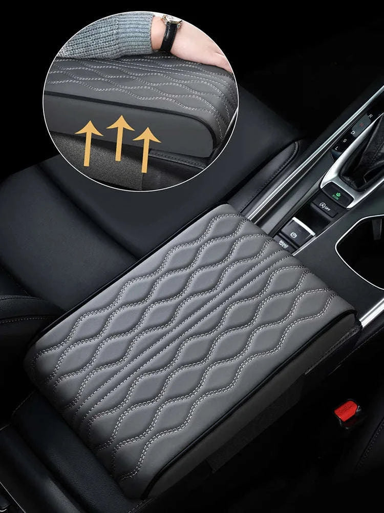 Car Armrest Box Cushion Memory Foam Console Cover - Image 7