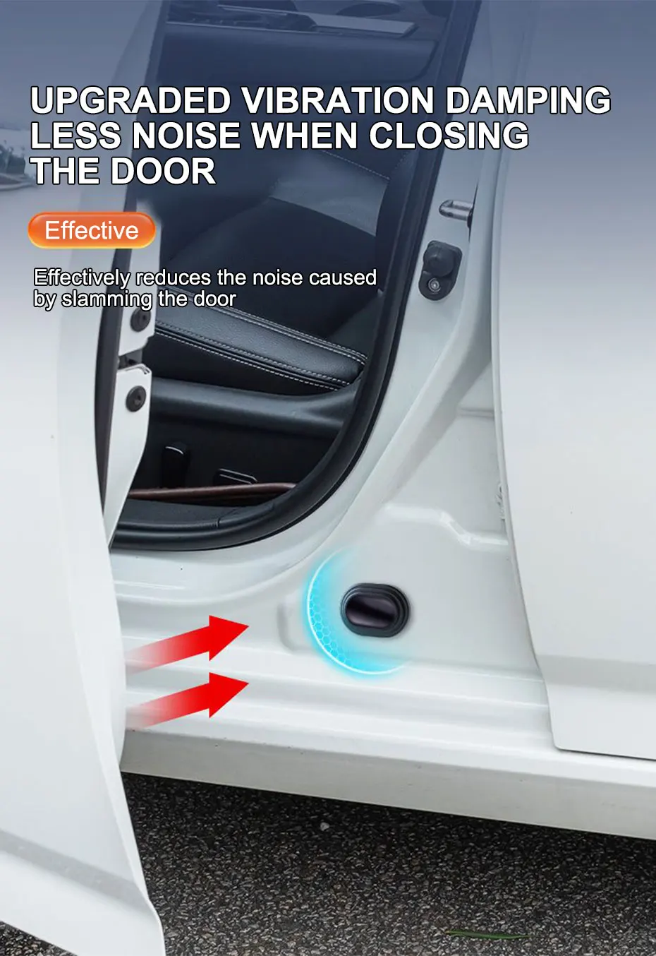 12-Piece Car Door Shock Absorber Pads - Image 14