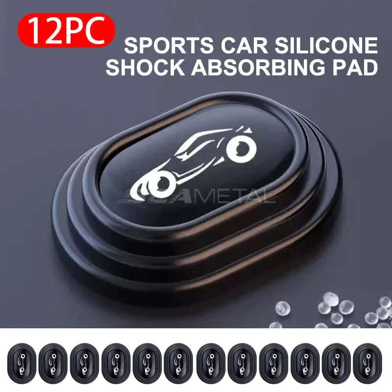 12-Piece Car Door Shock Absorber Cushion Stickers - Image 18
