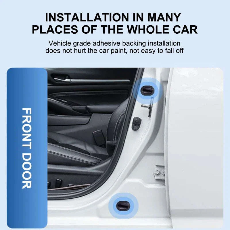 12-Piece Car Door Shock Absorber Cushion Stickers - Image 2