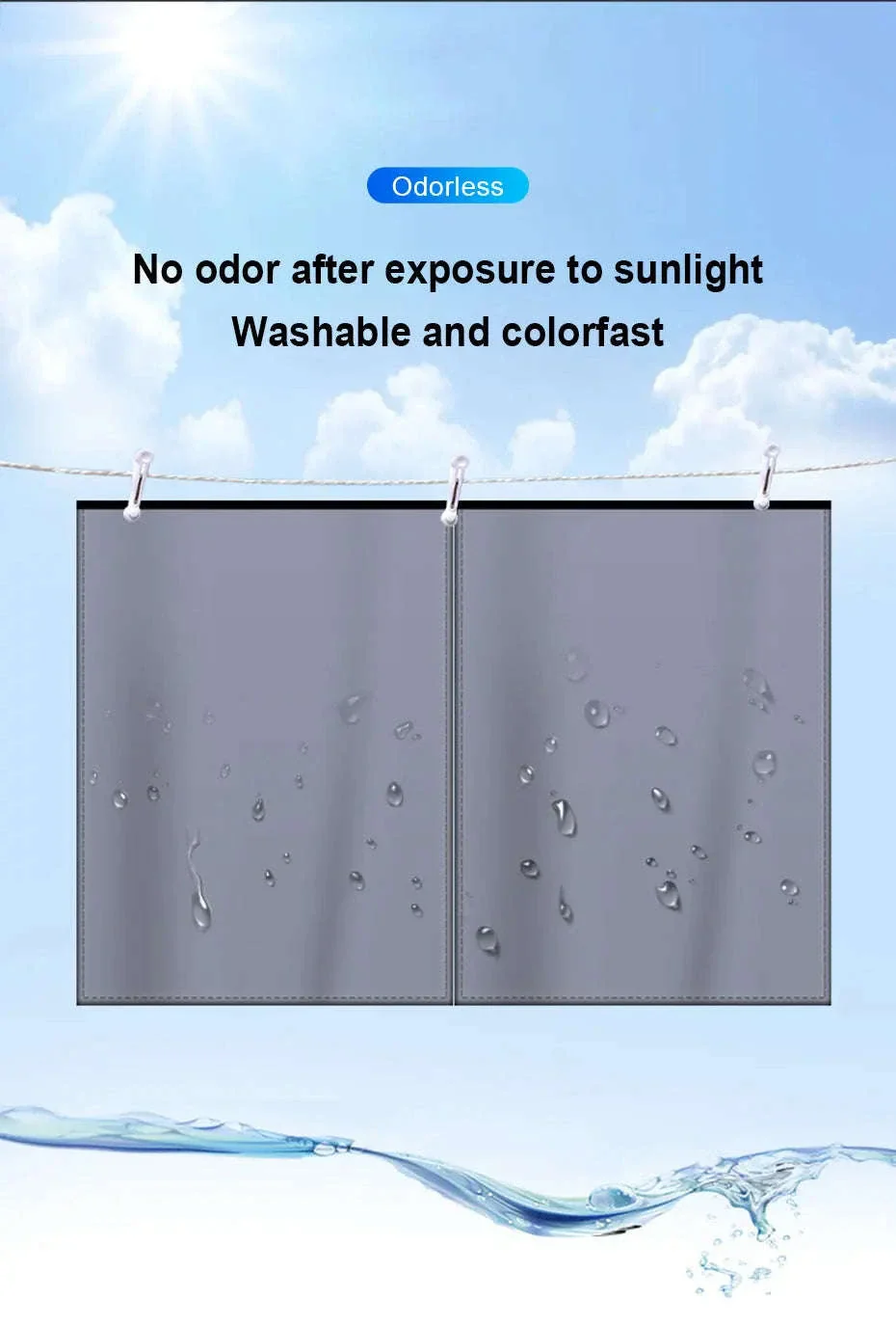 2-Piece Magnetic Double-Layer Car Side Window Sun Shade Curtain - Image 16