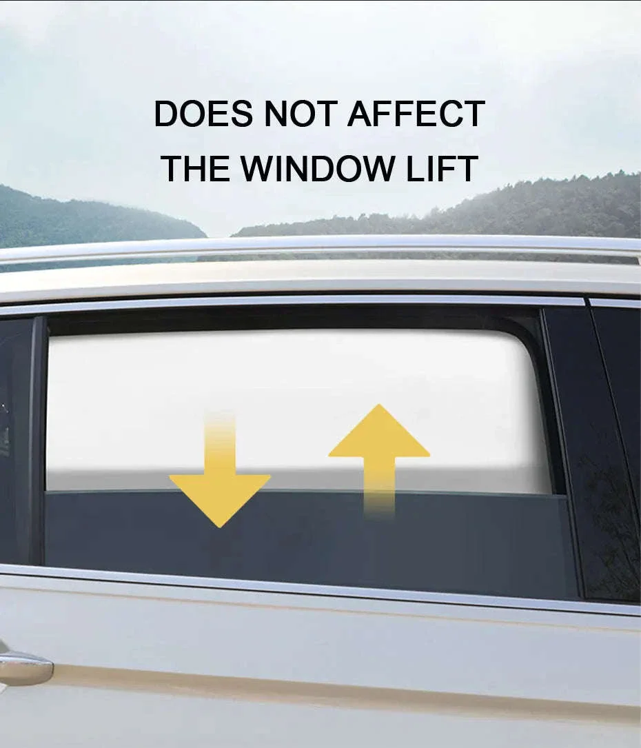 2-Piece Car Side Window Sun Shade Curtains - Image 11