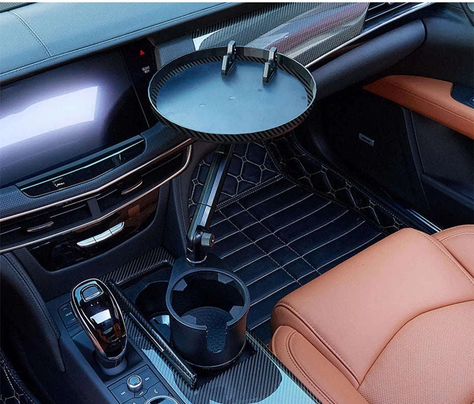 3 in 1 Car Cup Holder Extender with Tray - Image 23