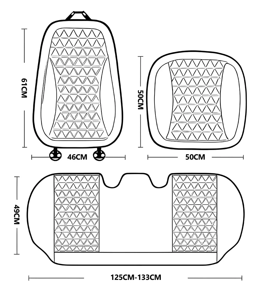 3D Breathable Car Seat Cushion Cover - Image 15