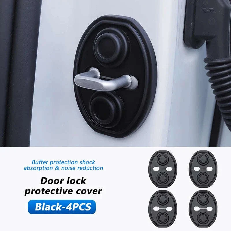 4-Piece Car Door Lock Protector Cover - Image 19