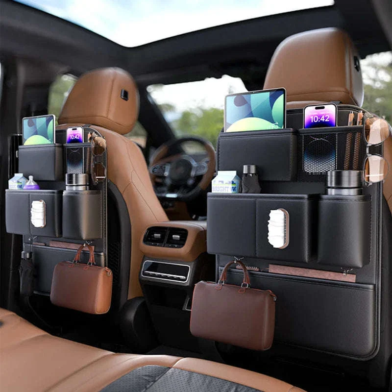 6-Pocket Car Seat Back Organizer - Image 2
