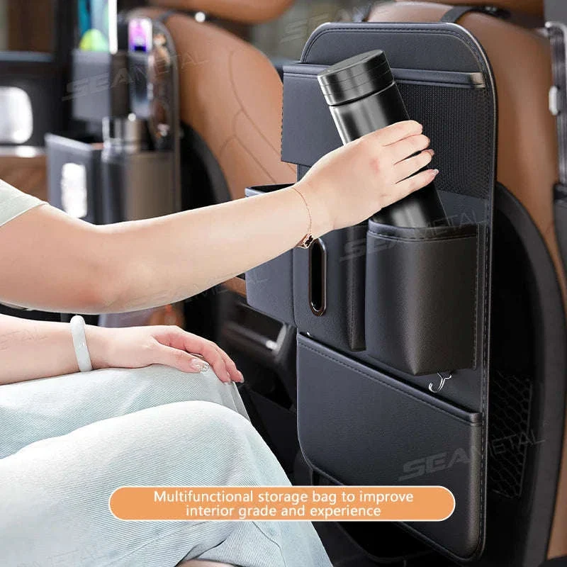 6-Pocket Car Seat Back Organizer - Image 3
