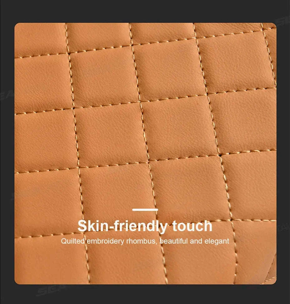 7cm Thick Car Armrest Cushion with Tissue Holder and Storage - Image 12