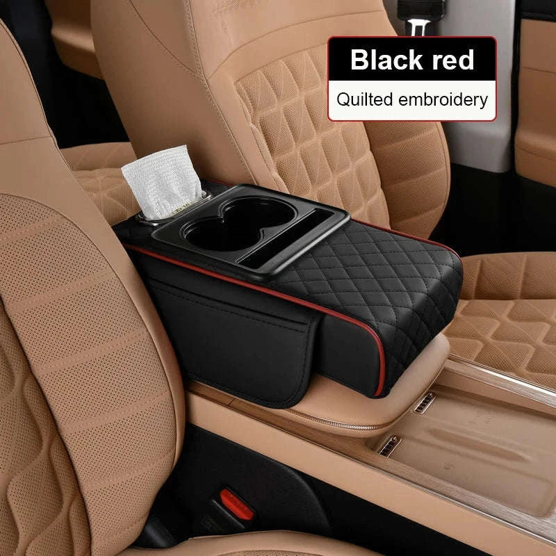 Car Armrest Cushion with Storage Organizer - Image 26