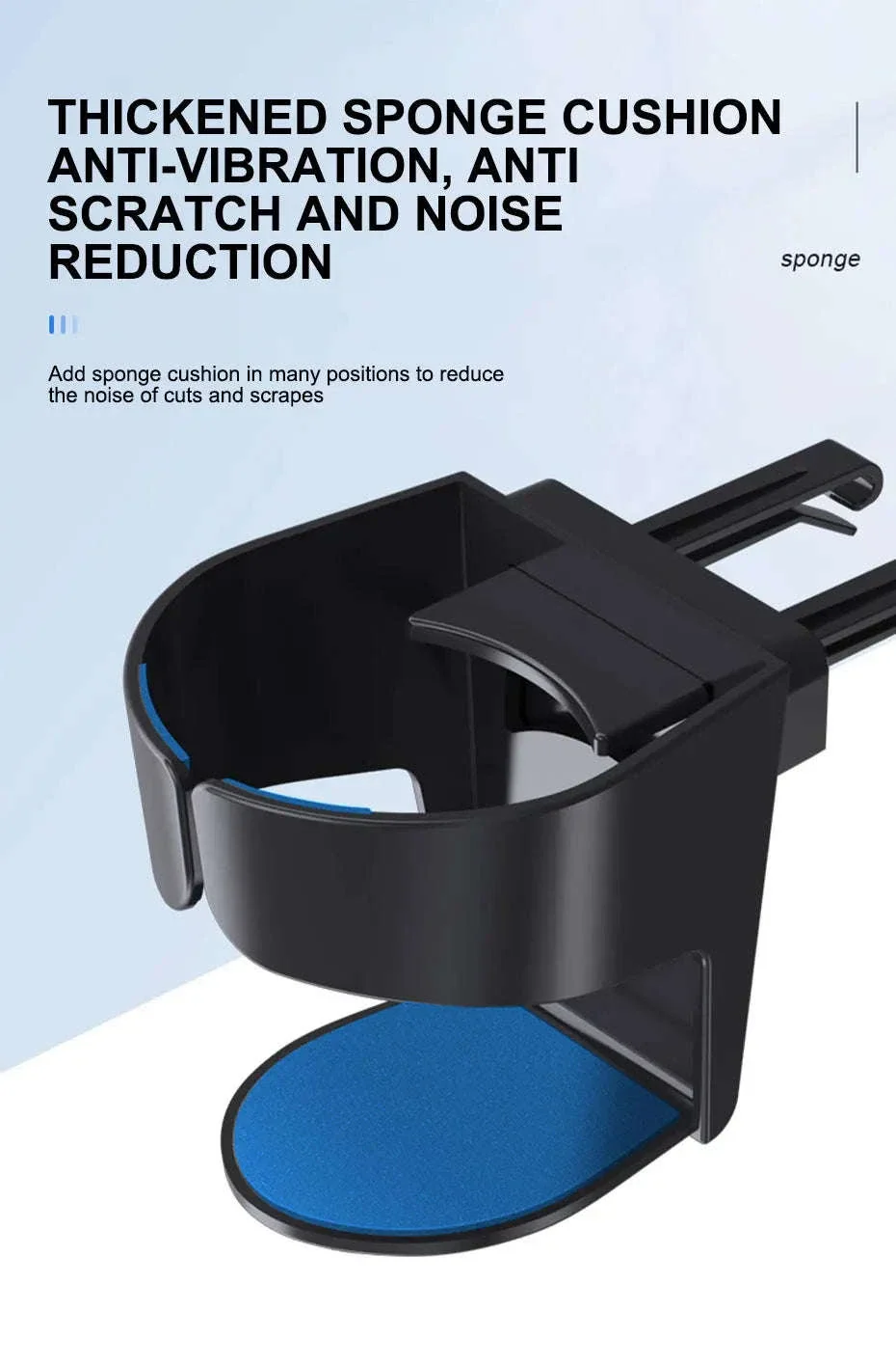 Car Air Vent Cup Holder Adjustable Bottle Mount - Image 14