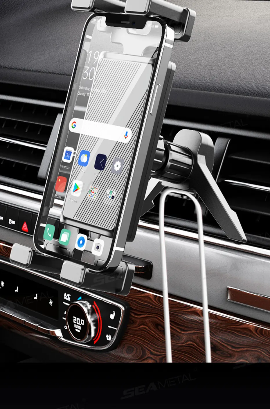 Car Air Vent Tablet Holder for 4.7-12.9 in Devices - Image 16