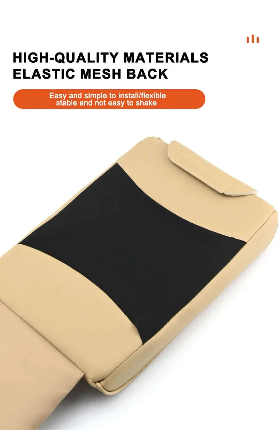 Car Armrest Box Cover with Memory Foam and Storage - Image 12