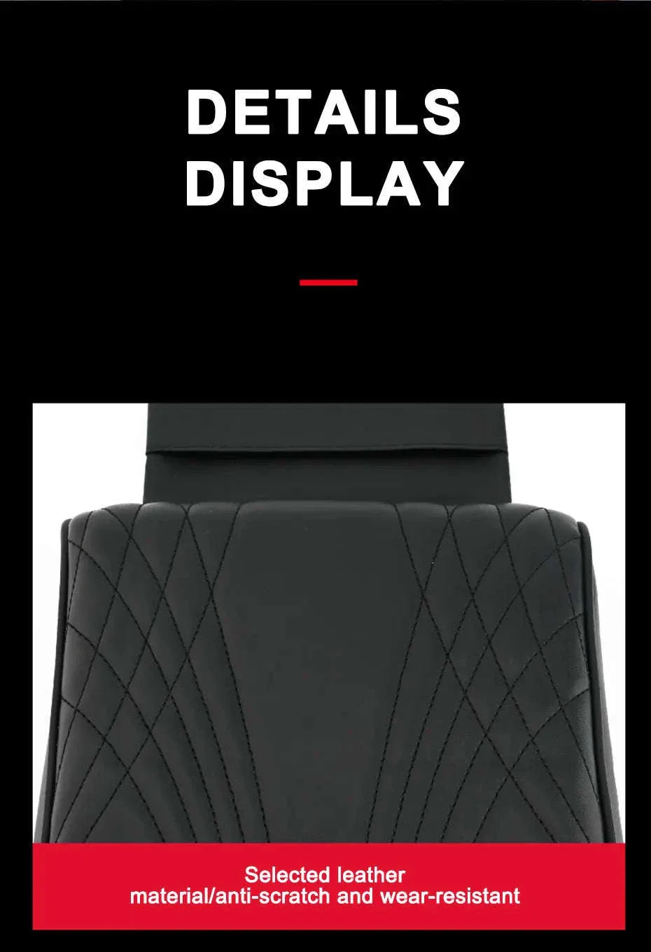 Car Armrest Box Cover with Memory Foam and Storage - Image 14