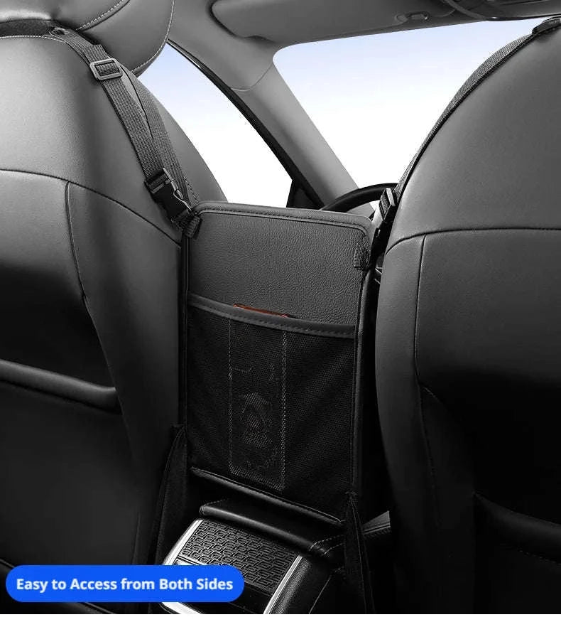 Car Back Seat Organizer Tissue Holder Storage Bag - Image 13