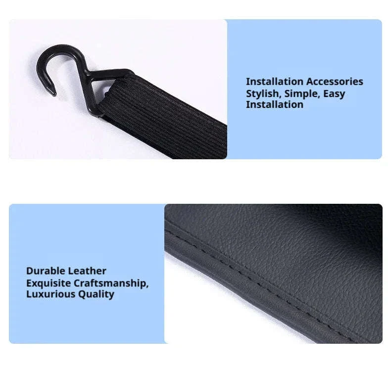 Car Back Seat Organizer Tissue Holder Storage Bag - Image 18
