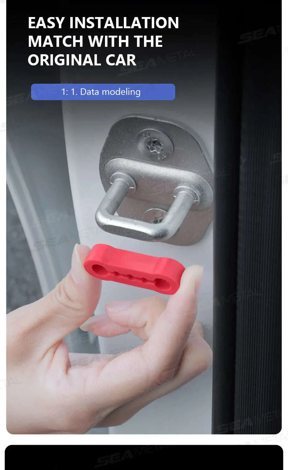 Car Door Buckle Cushion Pad - Image 10