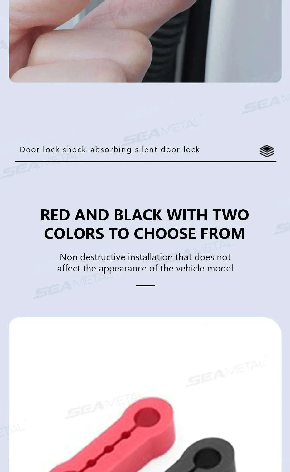 Car Door Buckle Cushion Pad - Image 14