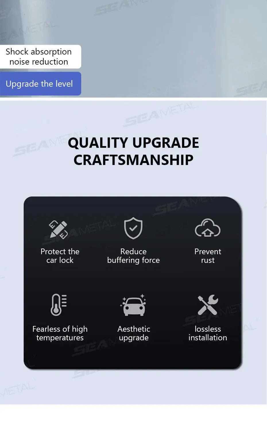 Car Door Buckle Cushion Pad - Image 8