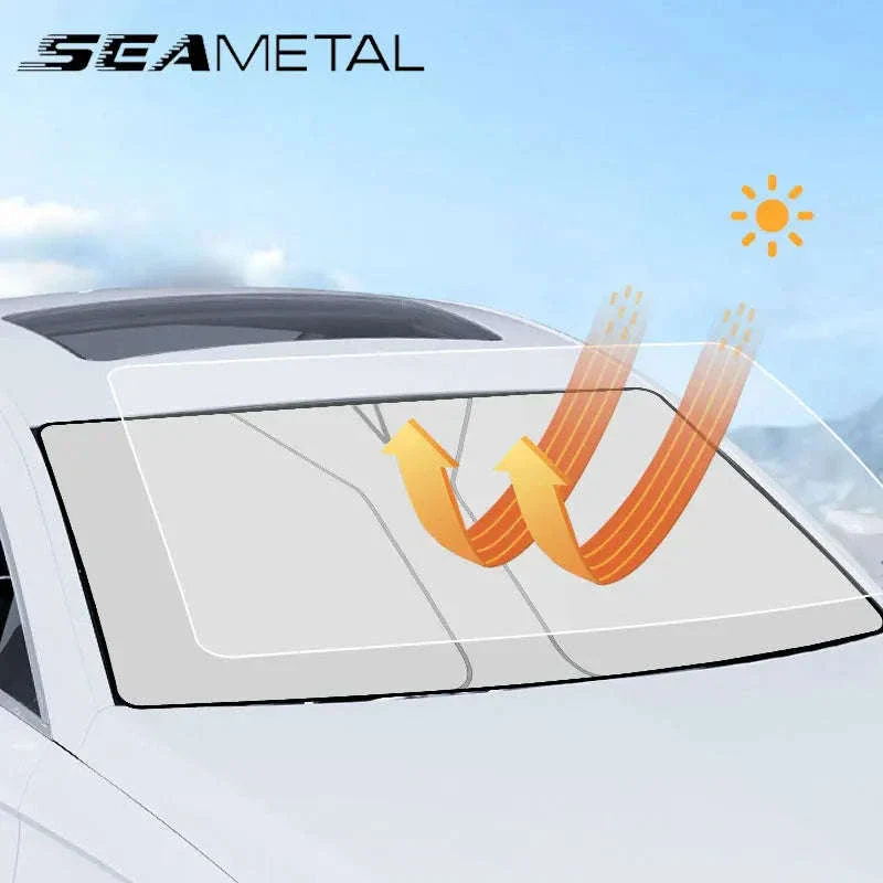 Car Front Sunshade Foldable Windshield Sun Blocker - Image 2