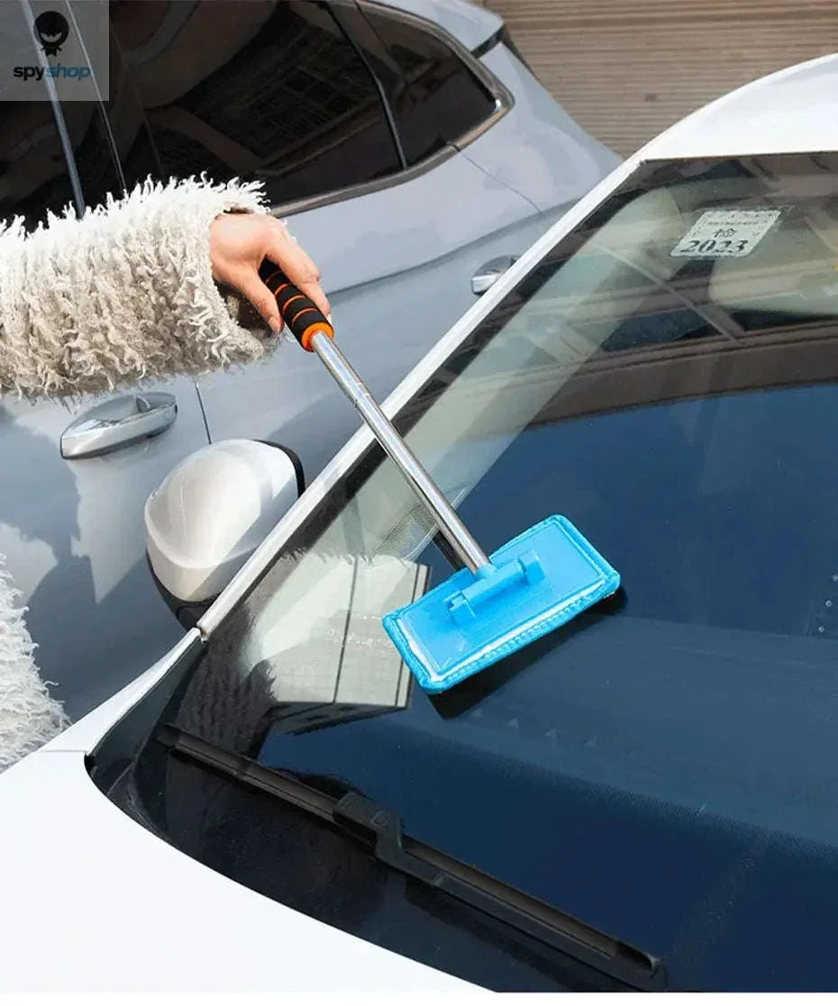 Telescopic Car Windshield Cleaning Brush for Clear Glass - Image 17