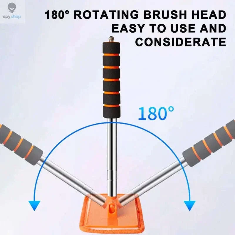 Telescopic Car Windshield Cleaning Brush for Clear Glass - Image 3