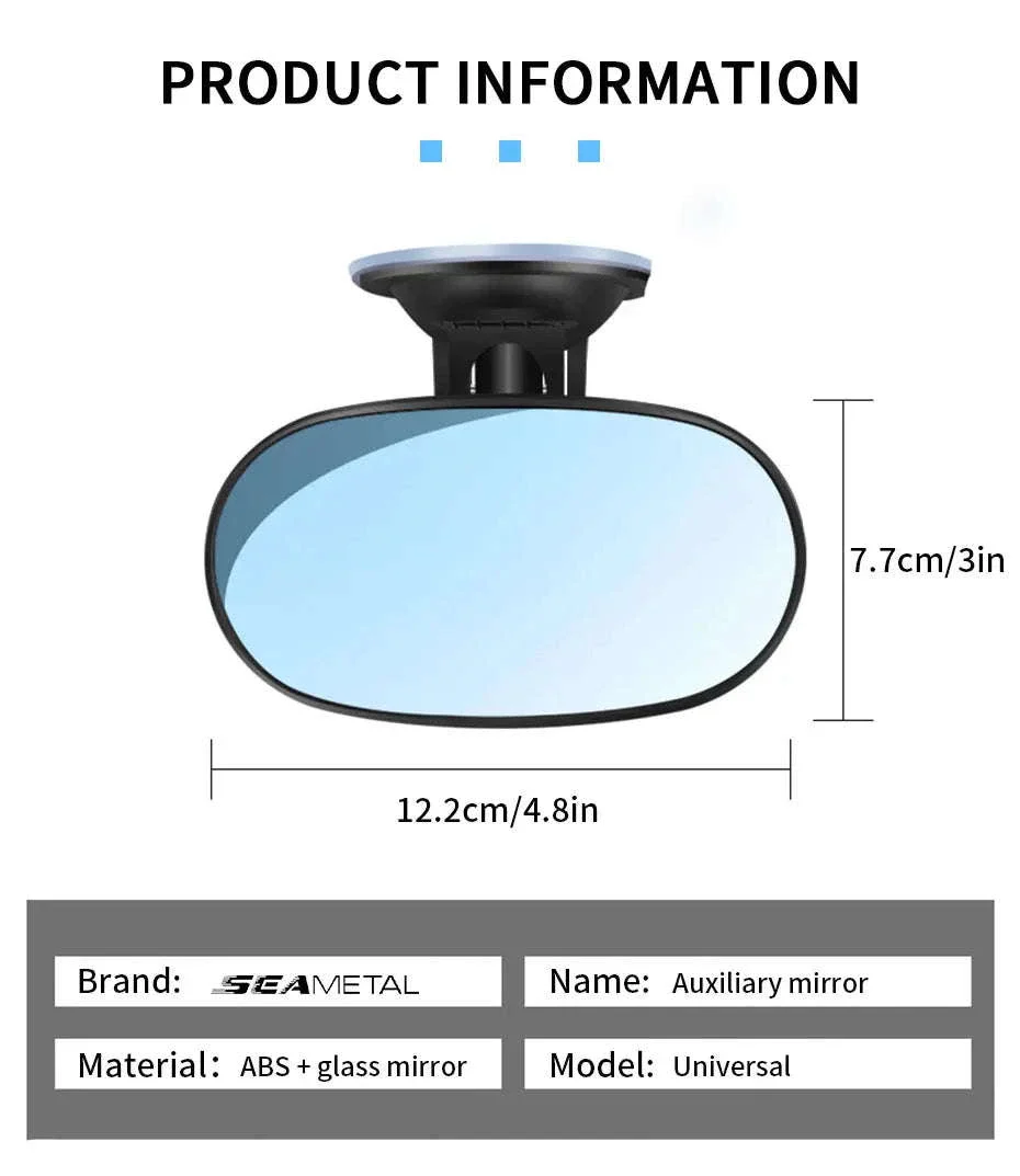 360° Rotatable Baby Car Mirror for Clear Rear-Seat View - Image 15