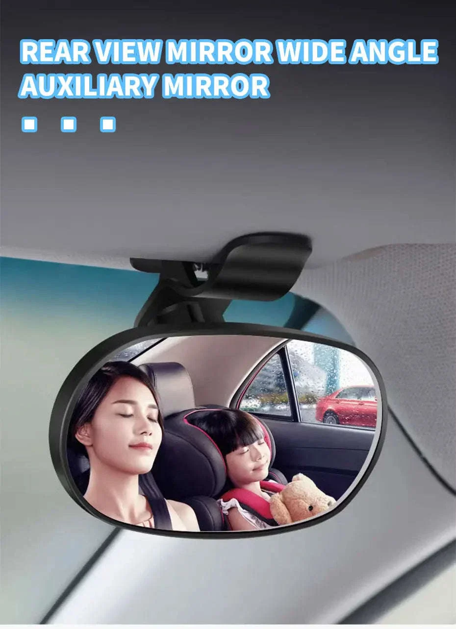 360° Rotatable Baby Car Mirror for Clear Rear-Seat View - Image 8