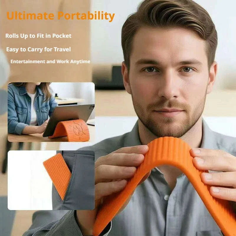Foldable Flexible Silicone Phone Holder - Image 6