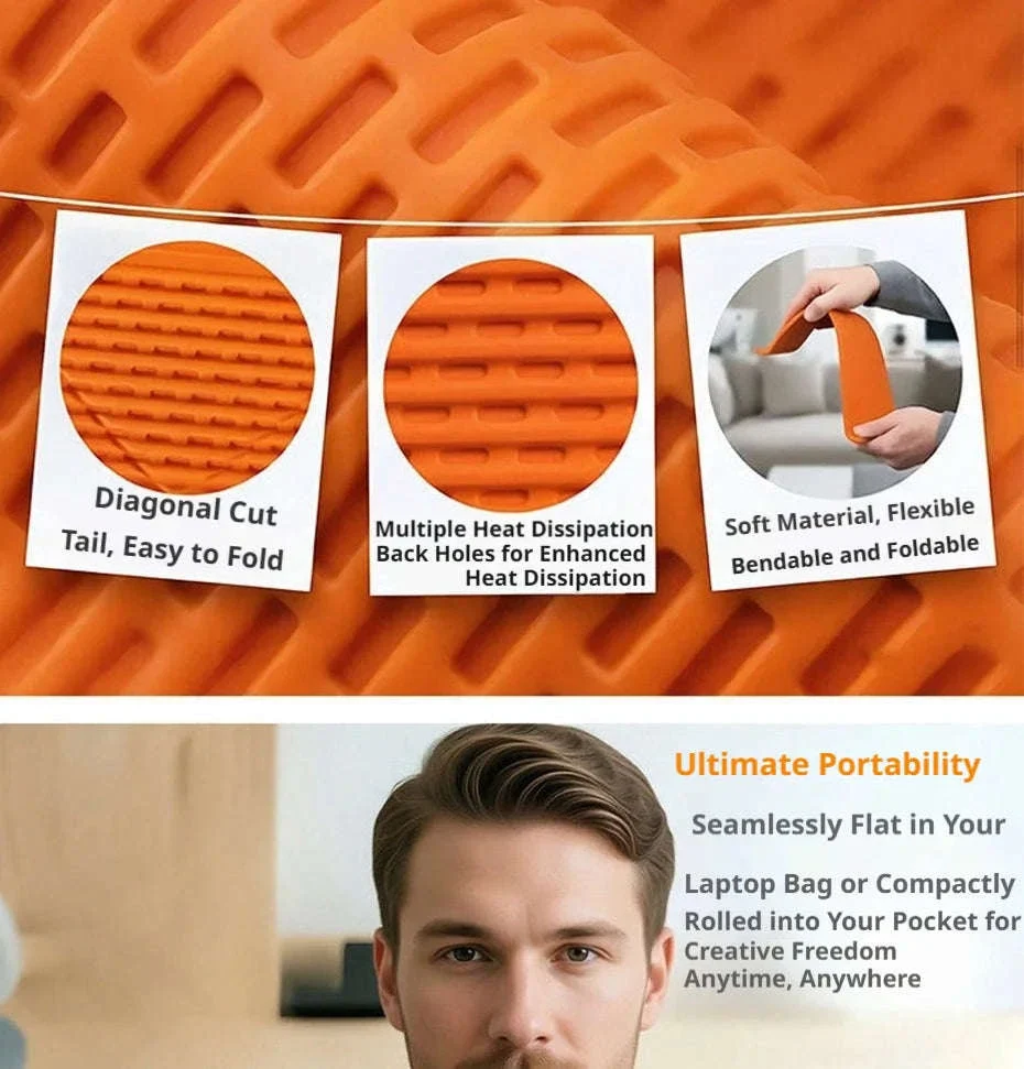 Foldable Flexible Silicone Phone Holder - Image 9