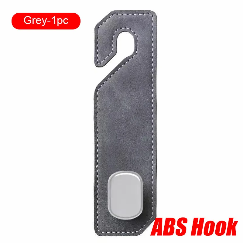 Car Seat Back Hook Luxury Suede Headrest Hanging Hook - Image 23