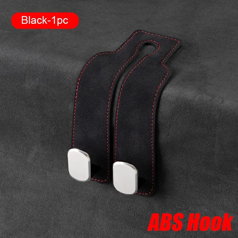 Car Seat Back Hook Luxury Suede Headrest Hanging Hook - Image 24