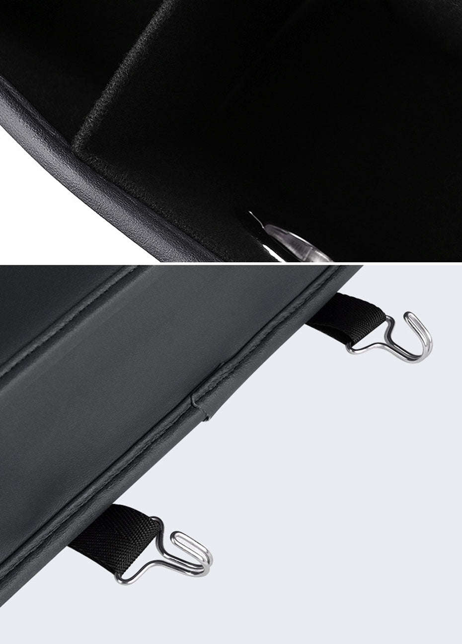 Car Seat Back Organizer with Tissue Holder, Cup Holder and Hooks - Image 14